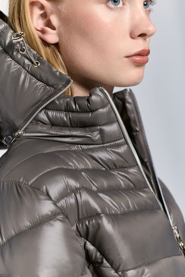 Milano Blusão acolchoada com capuz Torrefacçao