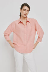 Milano Camisa gola camiseira Coral