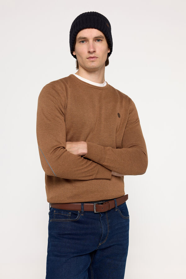 Milano Camisola com gola caixa redonda Púrpura