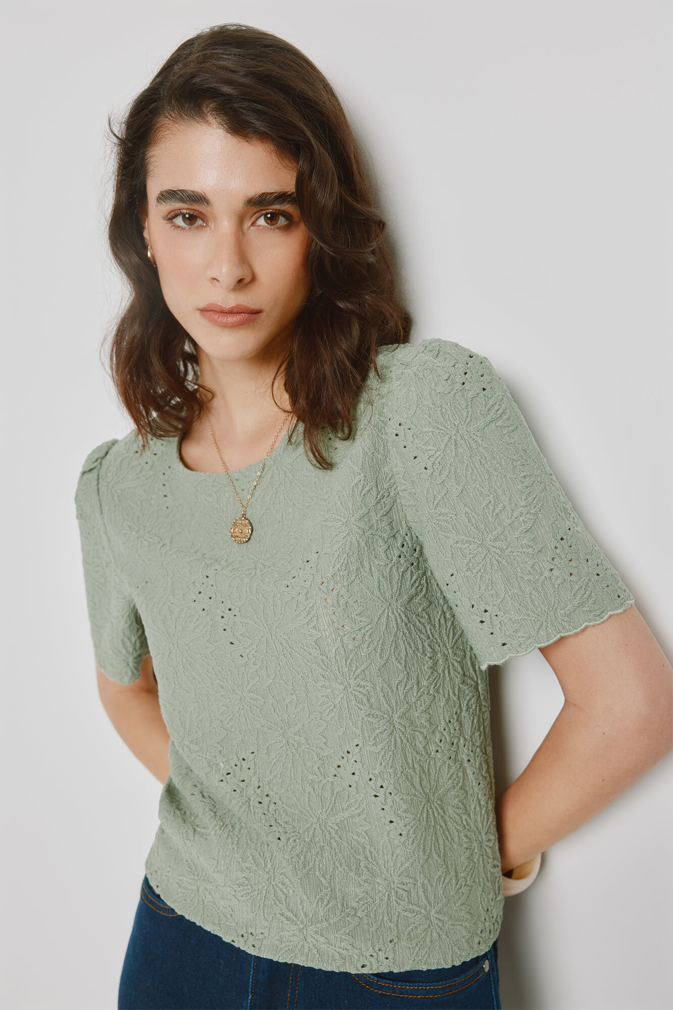 Milano T-shirt estampada de manga curta