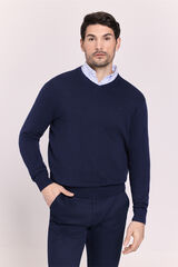Milano Jersey cuello pico Navy