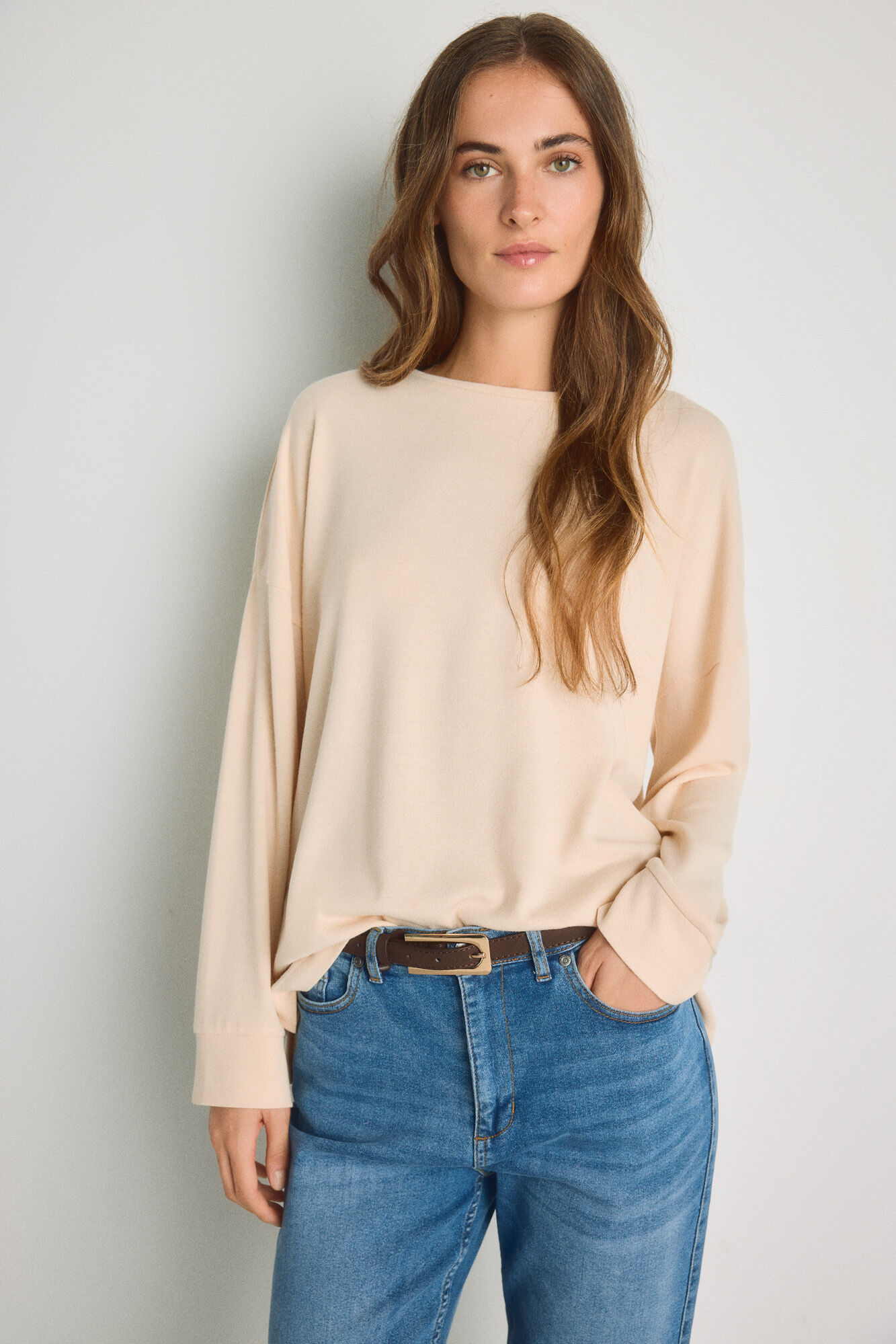 Milano T-shirt gola redonda