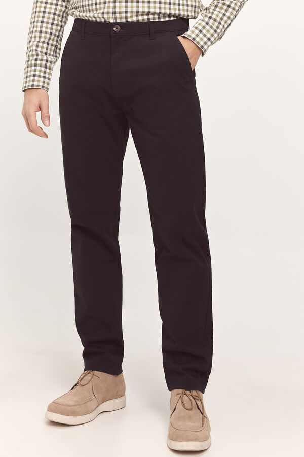 Springfield Cal&ccedil;a Chino Slim SPF Preto