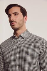 Fifty Outlet Camisa Oxford PdH Cuadros Azul marino