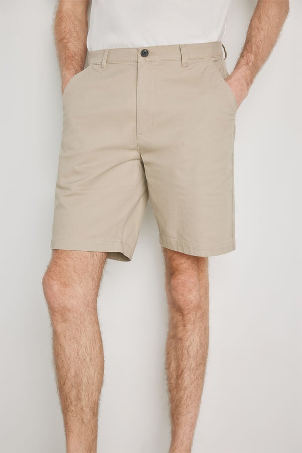 Milano Bermuda lisa Camel