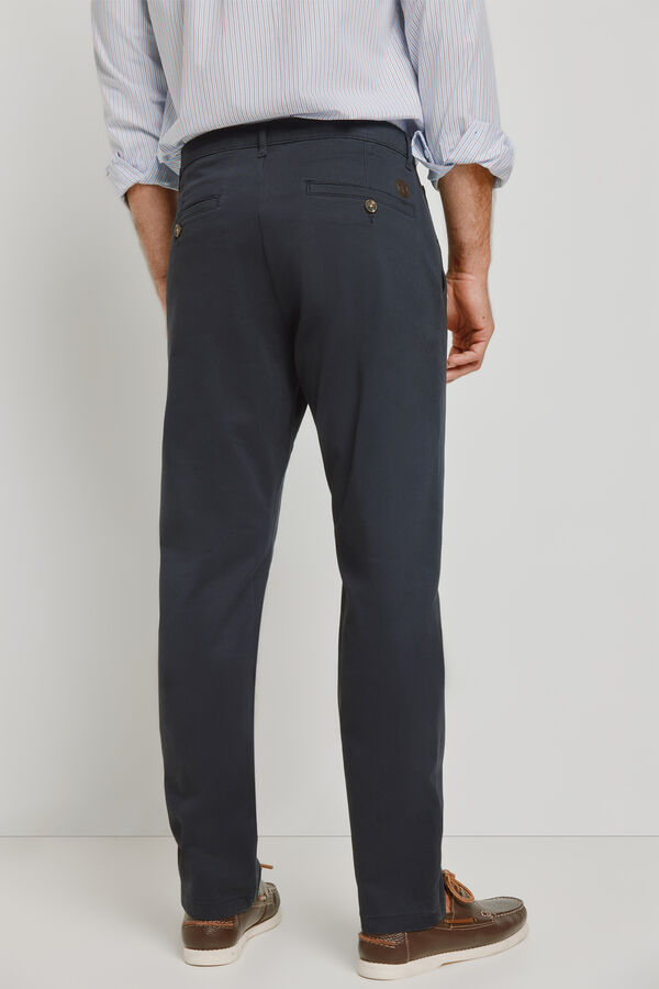 Springfield Cal&ccedil;as chino regular fit Marinho