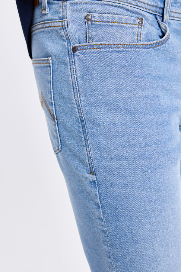 Milano Pantalón Denim Skinny Azul Claro