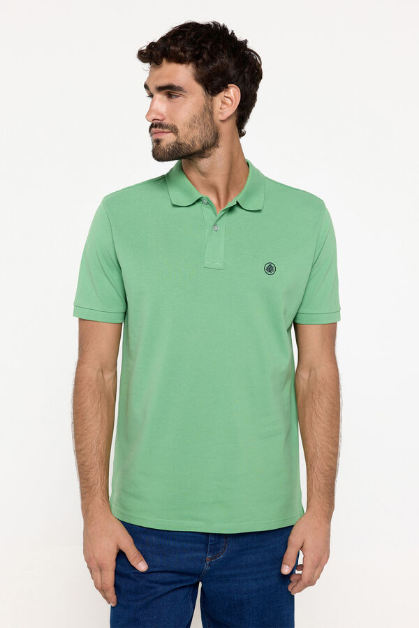 Fifty Outlet Polo básico Springfield Verde