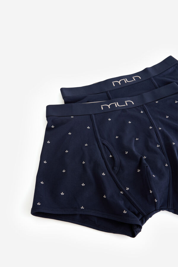 Milano Boxer Reconnect Estampado azul