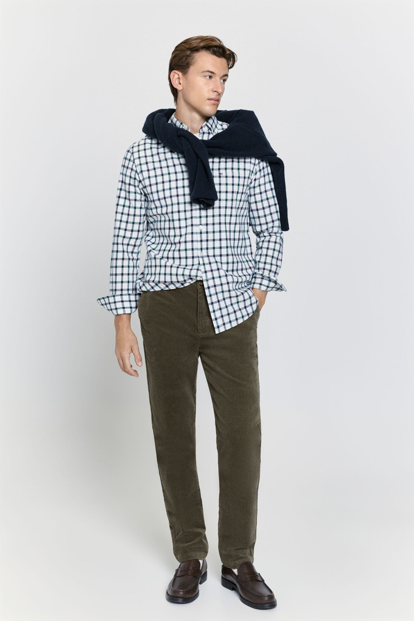 Milano Camisa cuadros relaxed fit