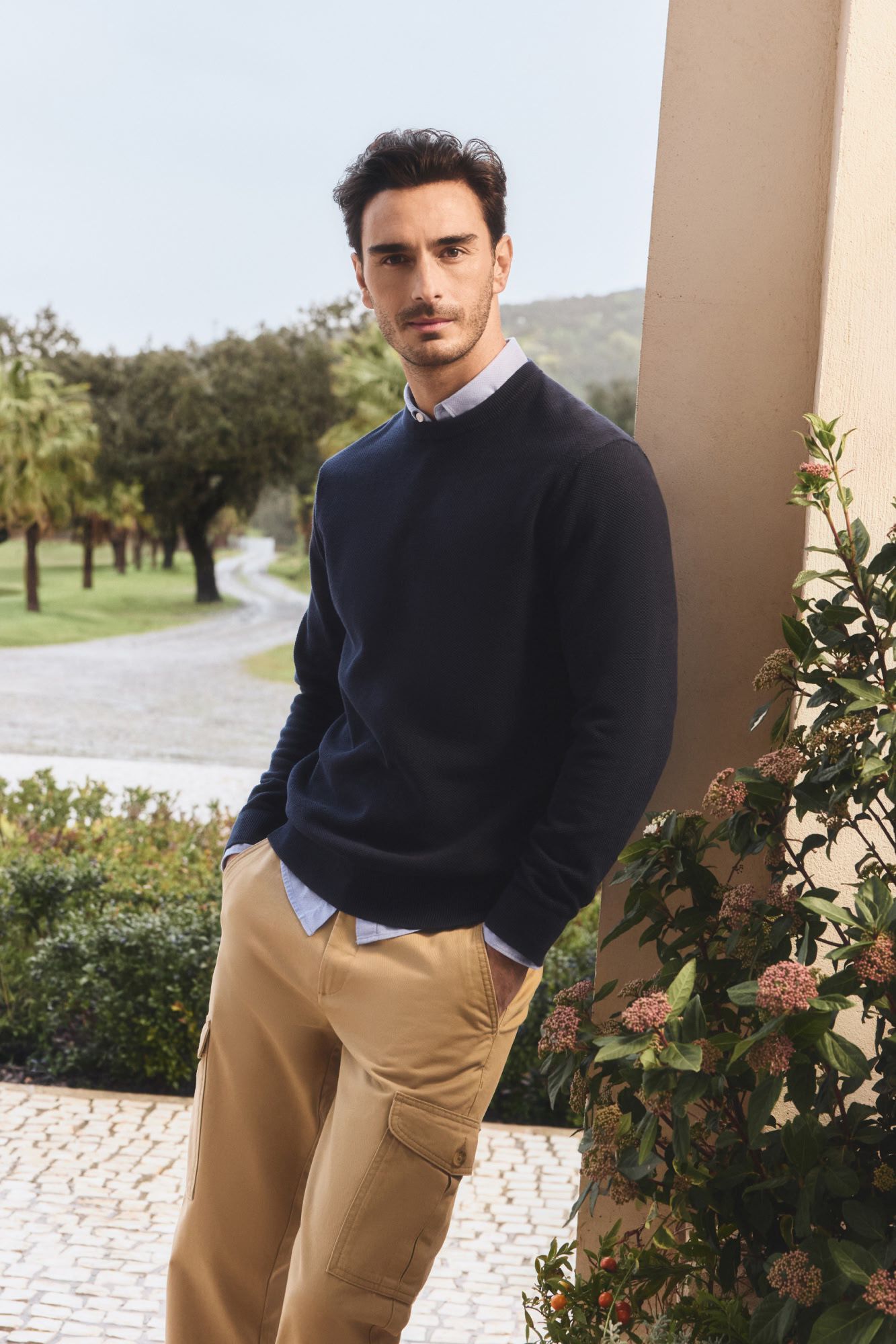 Milano Jersey cuello caja