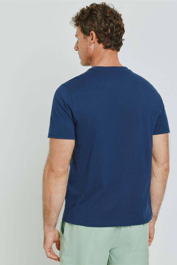 Milano T-shirt de manga curta Marinho