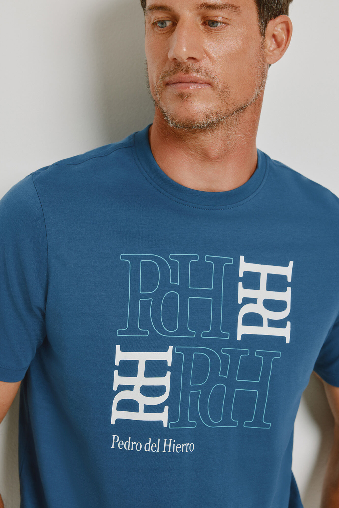 Pedro del Hierro Camiseta manga corta estampada