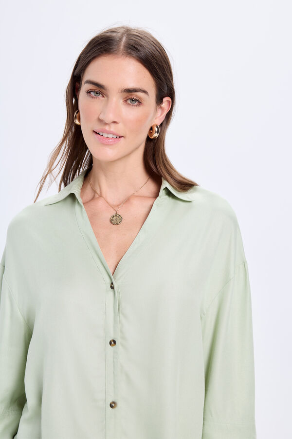 Milano Blusa cuello polo Verde