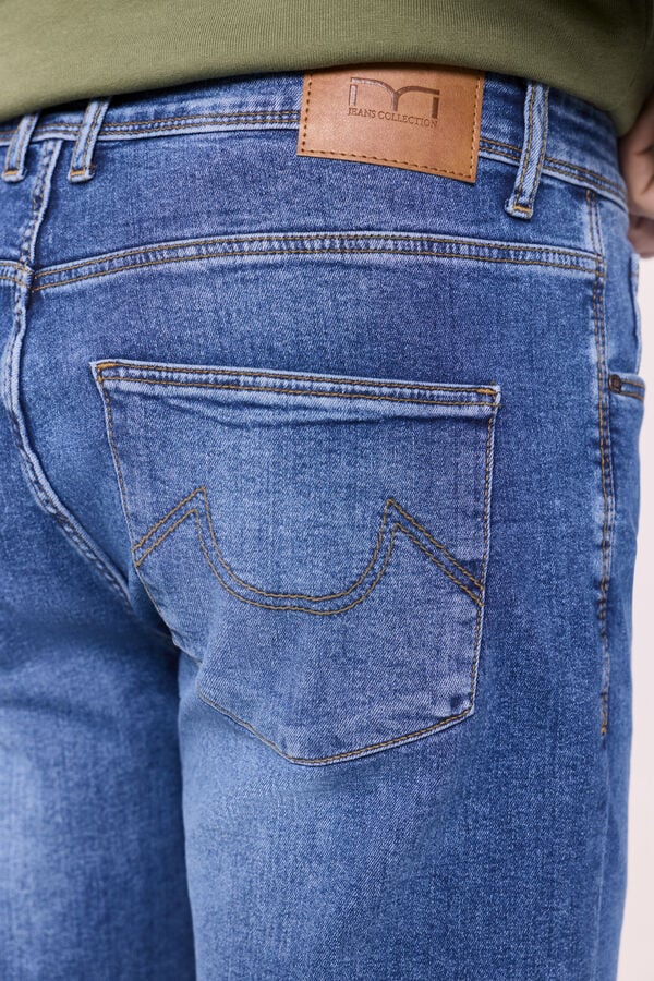 Milano Cal&ccedil;a jeans regular fit Azul