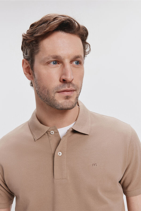 Milano Polo B&aacute;sico Milano Marr&oacute;n