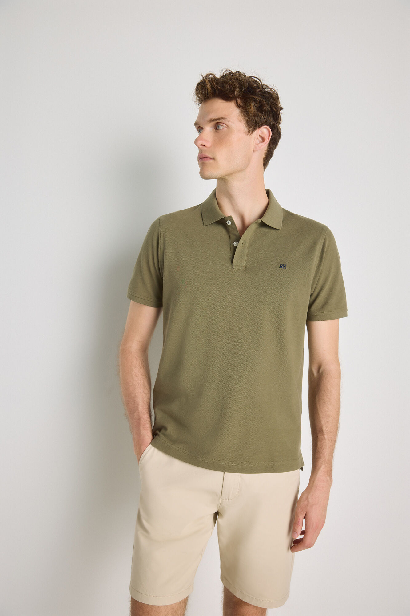 Pedro del Hierro Polo manga corta