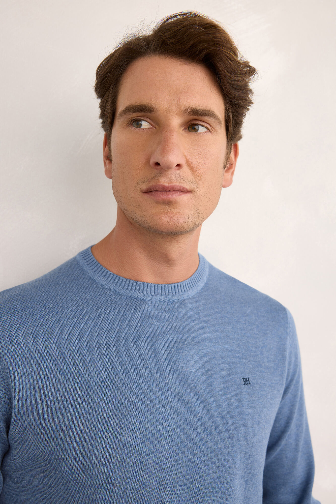 Pedro del Hierro Camisola b&aacute;sico redondo