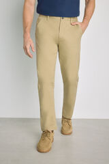 Milano Pantal&oacute;n chino slim Beige