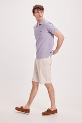 Springfield Polo B&aacute;sico SPF Morado/Lila