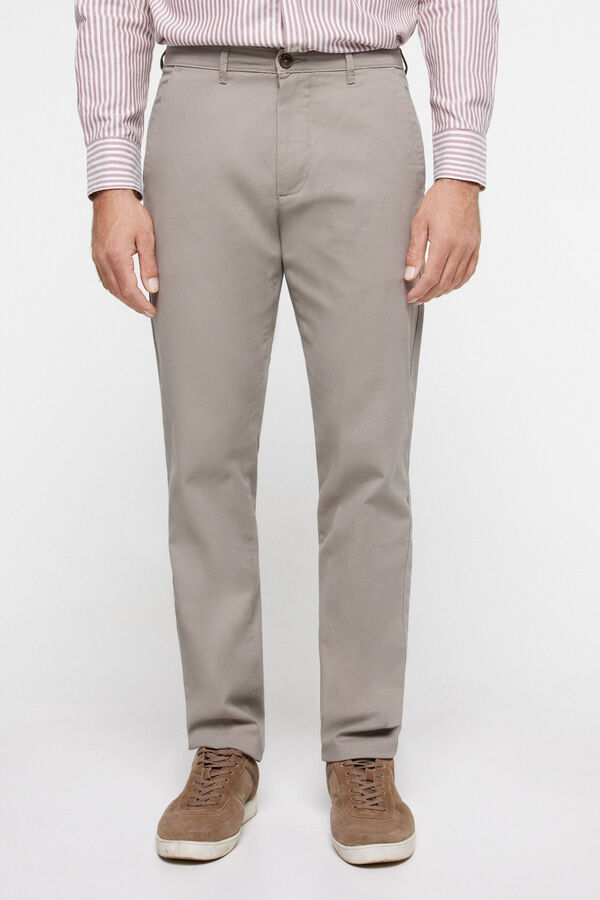 milano Cal&ccedil;as chino confort Marfim