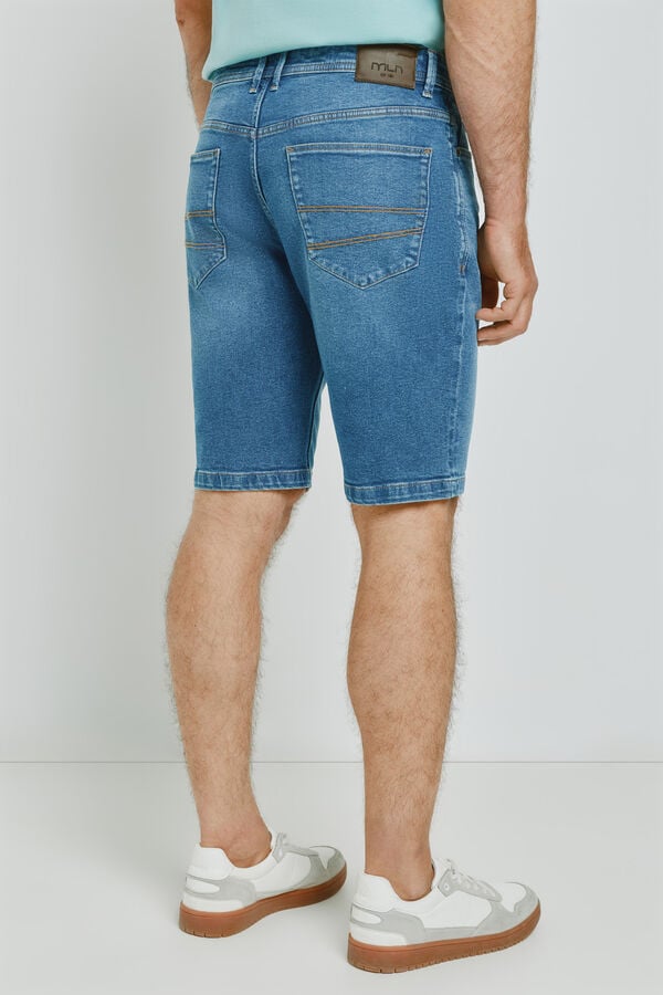 Milano Bermuda vaquera regular fit Azul