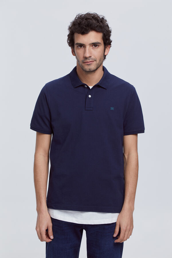 Pedro del Hierro Polo b&aacute;sico PdH Marinho