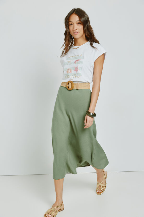 Milano Falda Kaki Claro