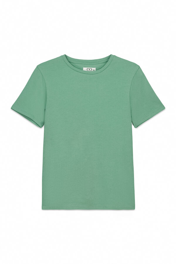 Milano T-shirt manga curta Turquesa