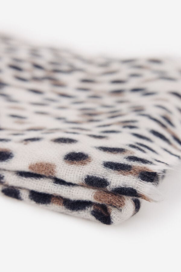 Milano Topos Scarf Beige/Claro