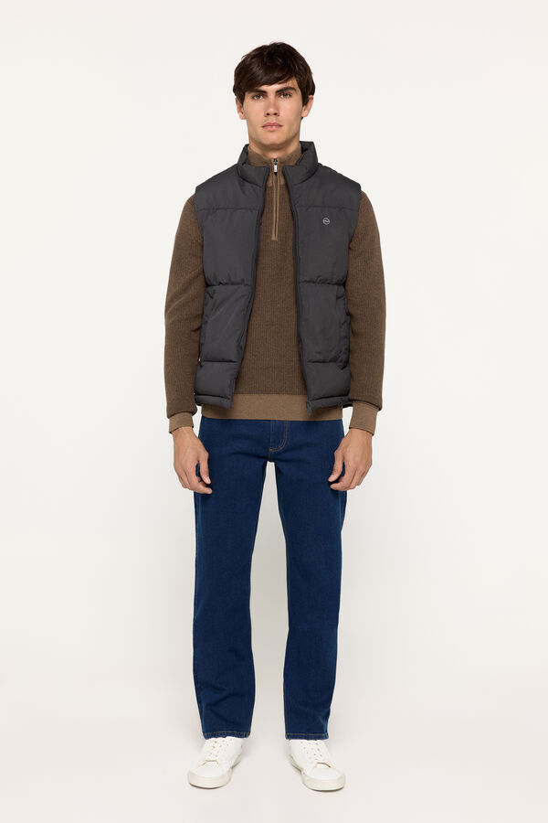 Milano Chaleco Acolchado Gris Claro