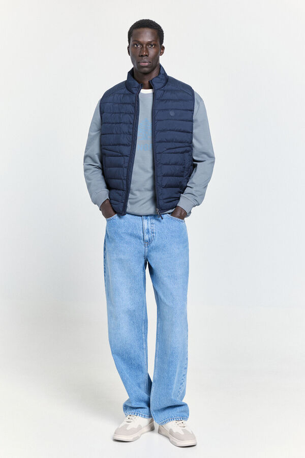 Springfield Chaleco acolchado ultralight Navy