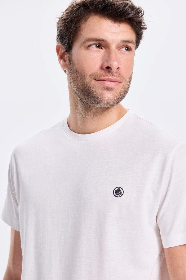 Springfield Camiseta Básica Springfield Branco