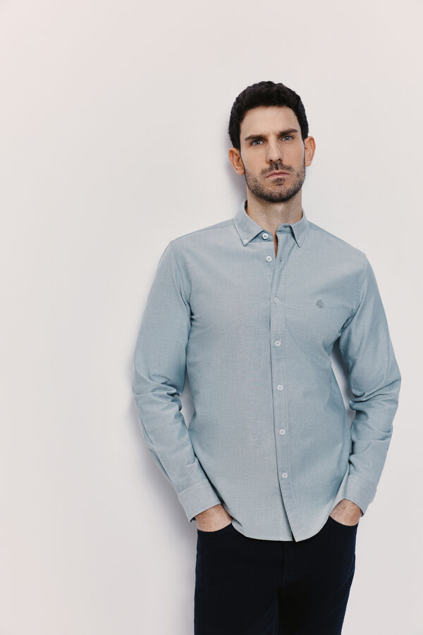 Springfield Camisa manga larga Verde