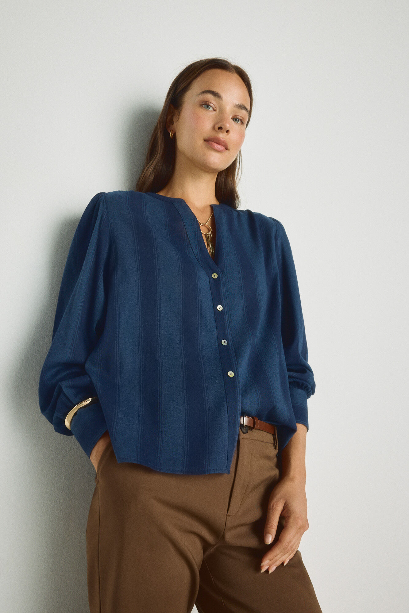 Milano Blusa de manga comprida