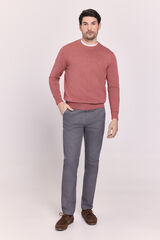 Milano Jersey cuello caja Vino