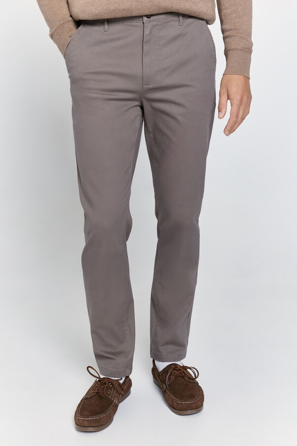 Milano Calças chino slim fit Torrefacçao