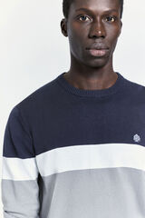 Springfield Jersey fantas&iacute;a cuello caja Cinza claro