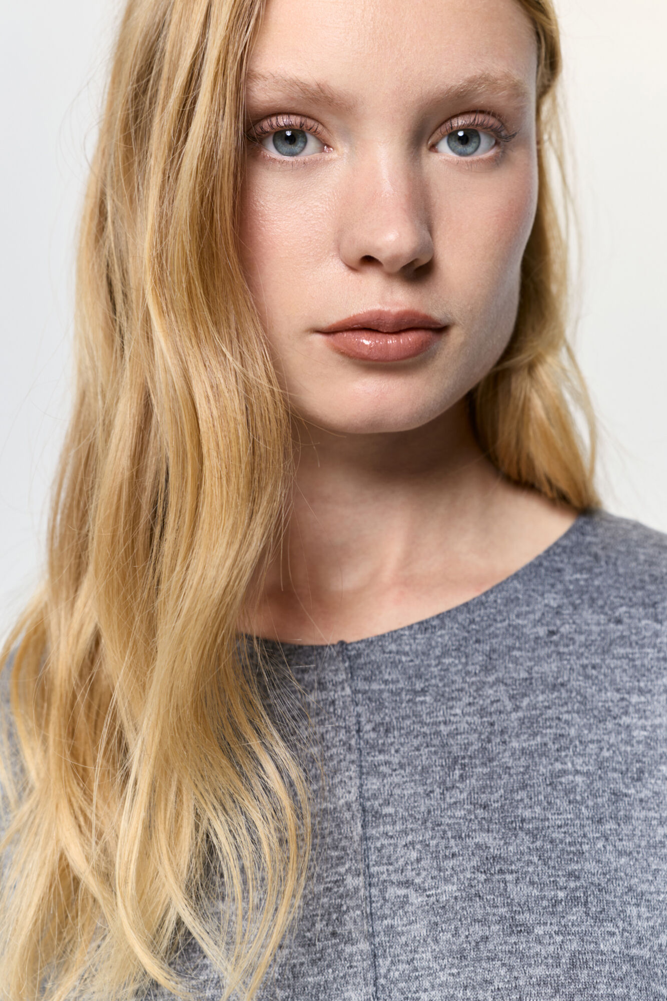 Milano Camiseta tacto suave manga larga cuello redondo