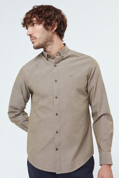 Fifty Outlet Camisa Oxford Lisa Verde escuro