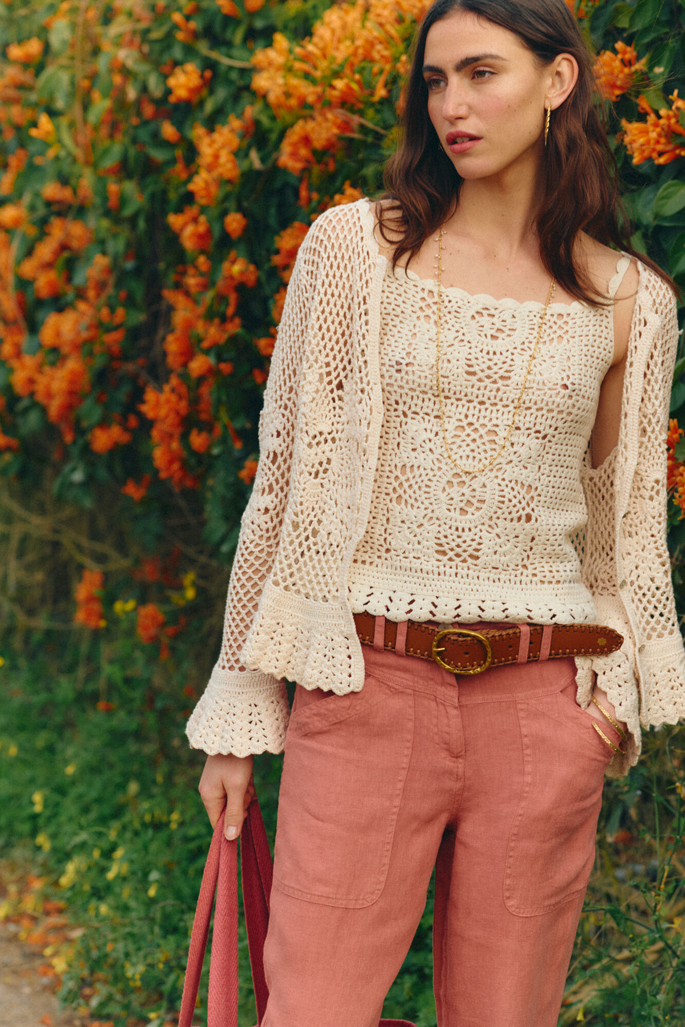 Hoss Intropia Sabina. Top crochet