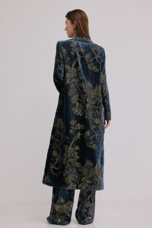 Hoss Intropia Elodie. Chaqueta jacquard Azul marino