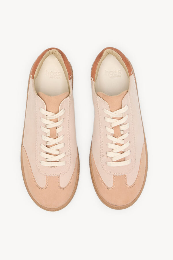 Hoss Intropia Oihana. Zapatillas deportivas piel Arena