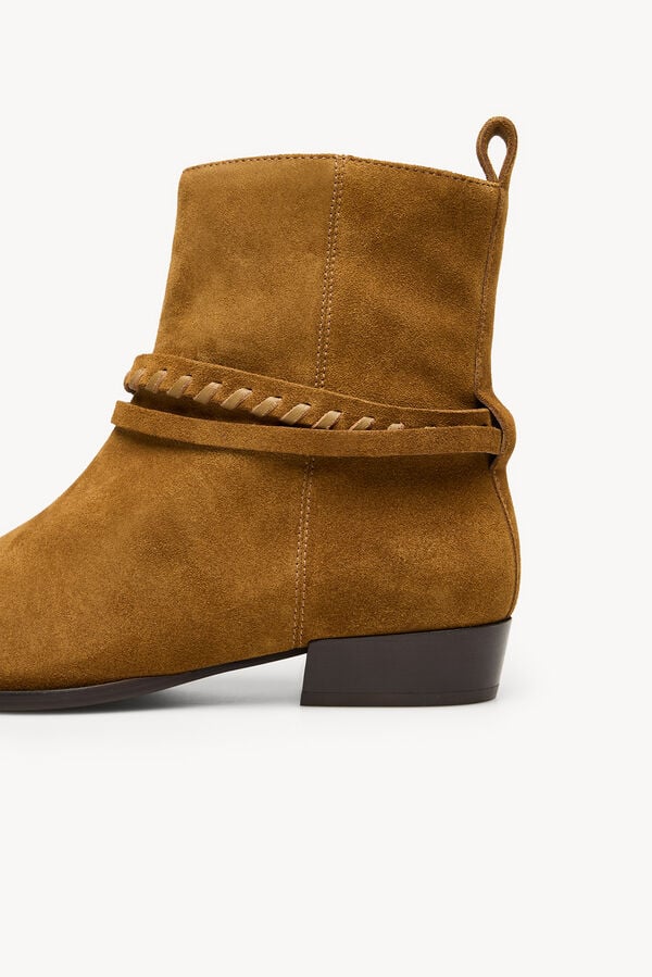 Hoss Intropia Liz. Bot&iacute;n serraje Beige