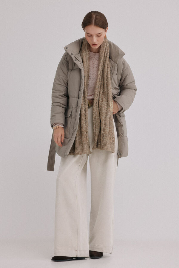 Hoss Intropia Dulia. Deportiva acolchada Kaki