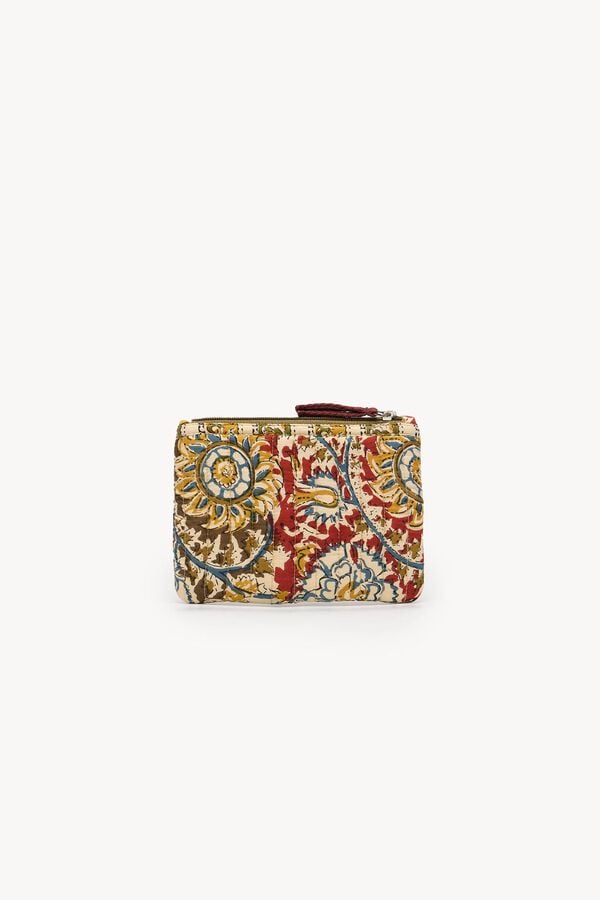 Hoss Intropia Laura. Carteira estampada acolchoada Multicolorido