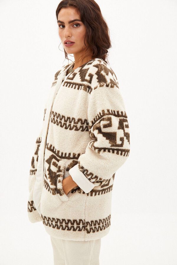 Hoss Intropia Margot. Anoraque revers&iacute;vel curto Multicolorido