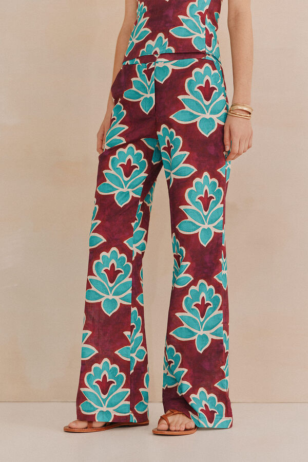 Hoss Intropia Poline. Cal&ccedil;as estampadas Granada