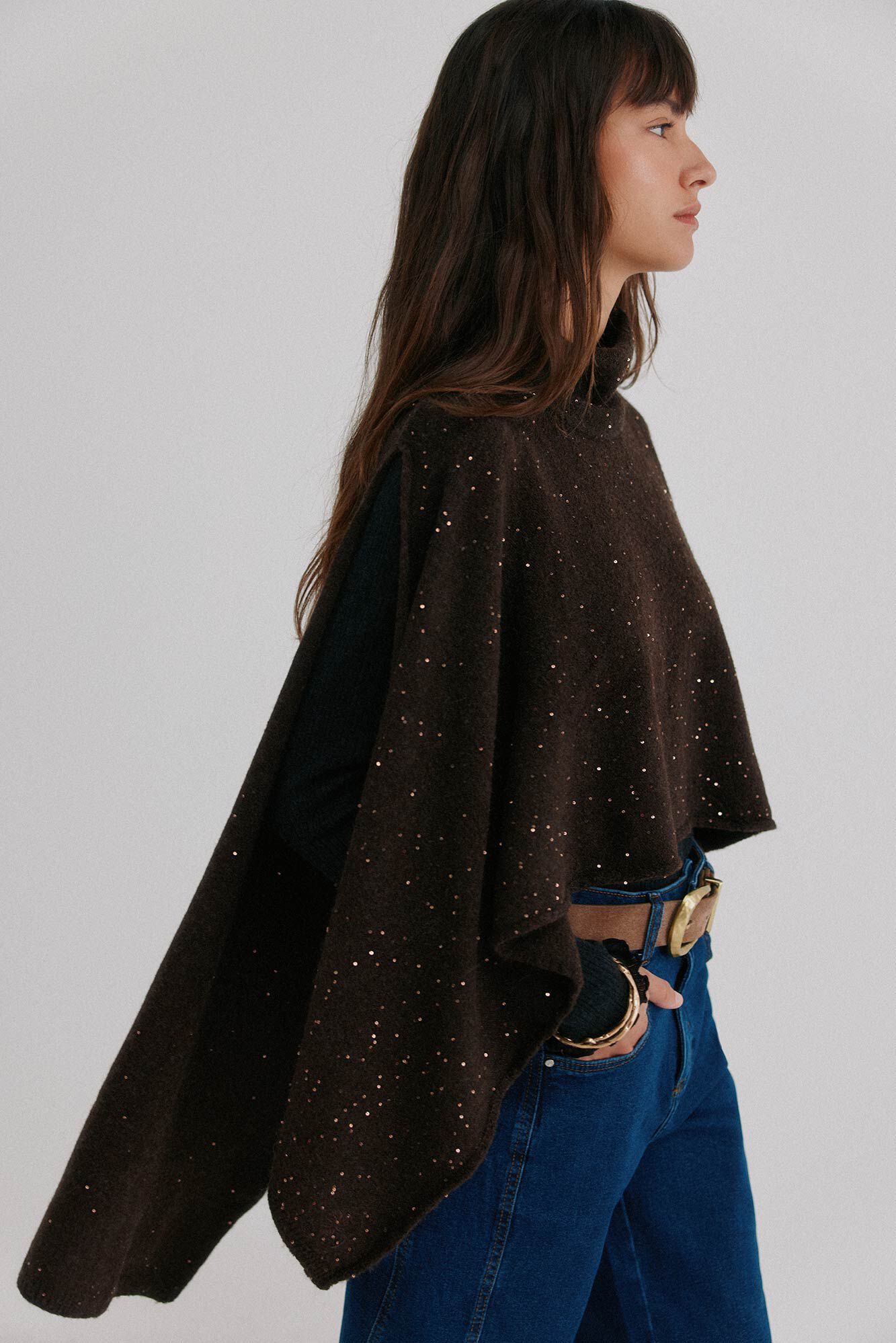 Hoss Intropia Nerea. Capa con lurex