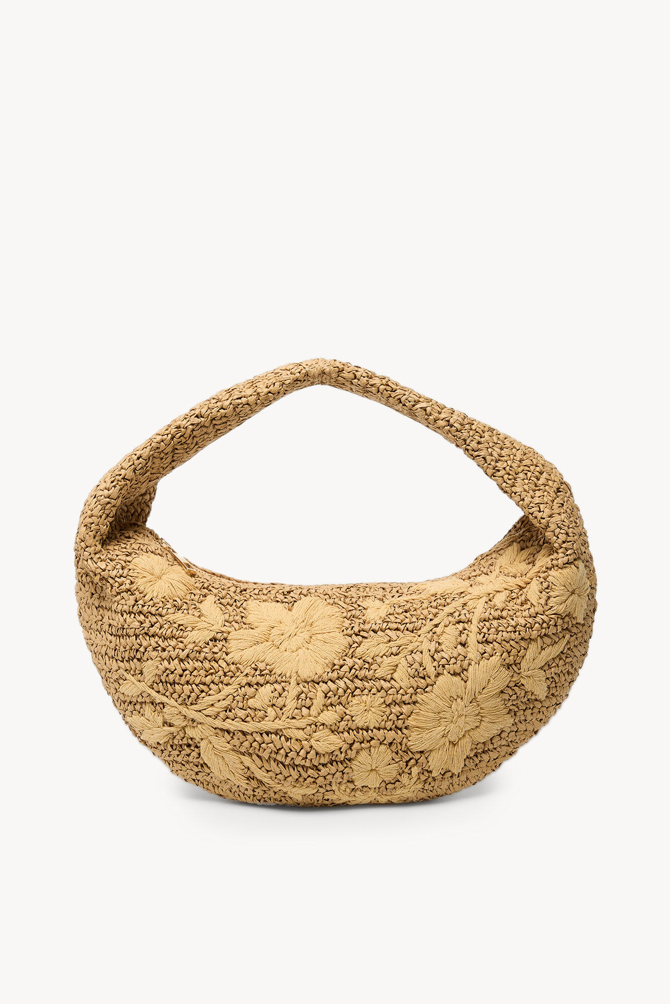 Hoss Intropia N&eacute;lida. Bolso de rafia bordado